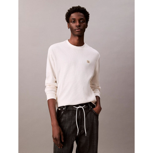 Calvin Klein Ανδρική μακρυμάνικη μπλούζα Long Sleeve Waffle T-shirt